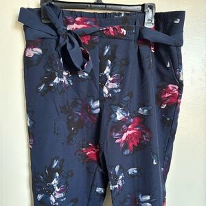 Floral Women's Work/Business or Play Pants